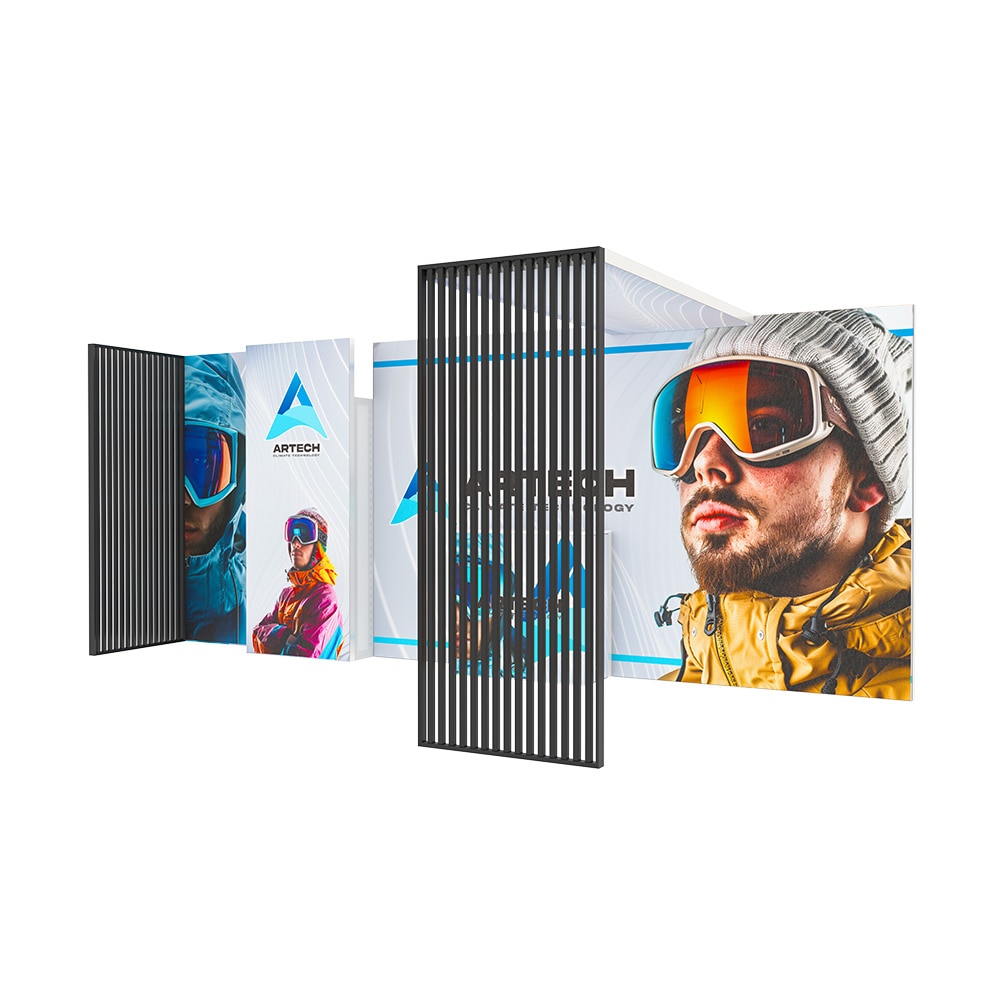 Modular Booth — 20 ft